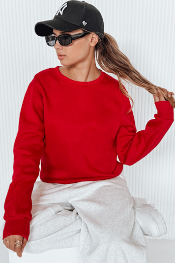 Ženska jopa brez kapuce FASHION II Barva rdeča DSTREET BY0147