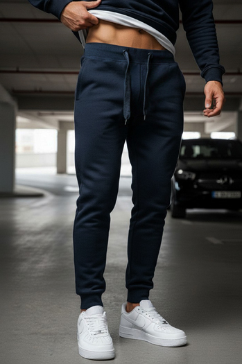 Moške spodnji deli trenirke Barva Mornarica DSTREET UX2707