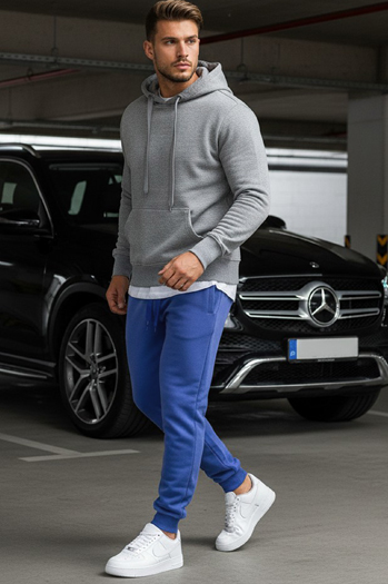 Moške spodnji deli trenirke Barva Modra DSTREET UX2710