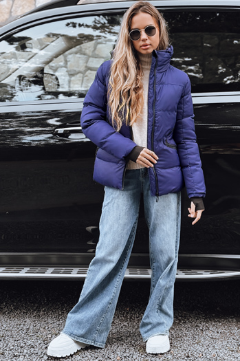 Ženska prešita jakna SAVAGE Barva Mornarica DSTREET TY2007