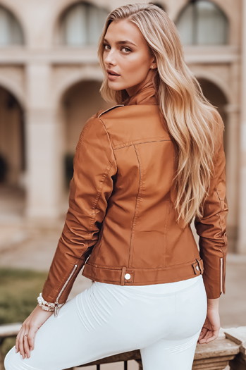 TERLA camel ženska jakna ramones Dstreet TY3039
