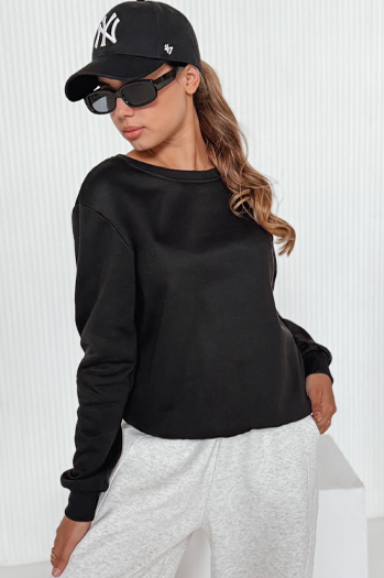Ženska jopa brez kapuce FASHION II Barva Črna DSTREET BY0150z
