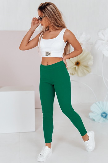 Ženske gamaše CALIFORNIA TEAM zelena Dstreet UY1413