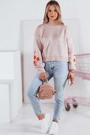 Ženski pulover LYRA pink Dstreet MY2215