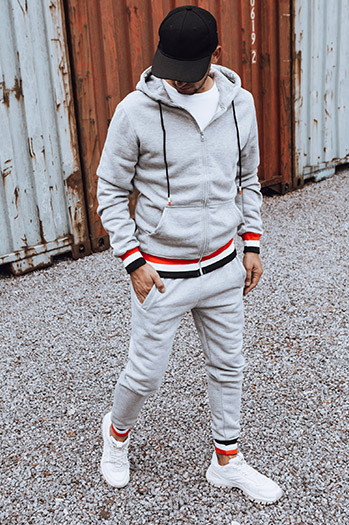 Moški komplet Barva Svetlosiva DSTREET AX0762