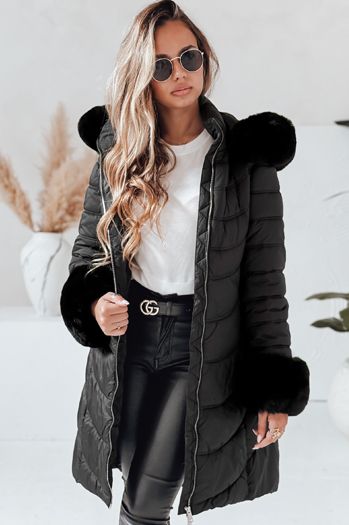 Ženska zimska jakna MOON Barva Črna DSTREET TY4051