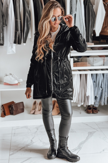 Ženska jakna parka HENRY black Dstreet TY4106