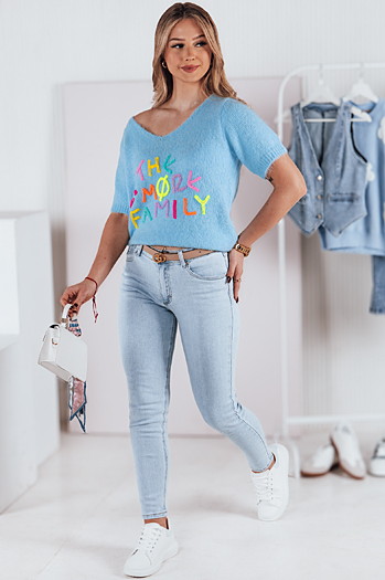 Ženski pulover FATEL blue Dstreet MY2316