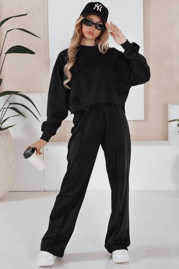 Ženski komplet RINGY black Dstreet AY1017