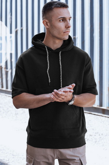 Bluza męska czarna Dstreet BX5673