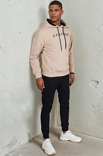 Moška jopa s potiskom Barva Bež DSTREET BX5677