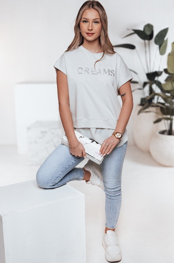 Ženska majica DREAMY pistacija Dstreet RY2520