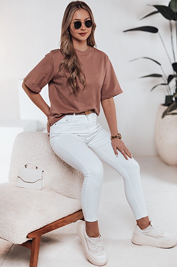 Ženske SWAN opečnata majica Dstreet RY2535