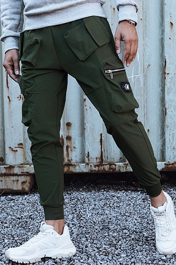 Spodnie męskie cargo zielone Dstreet UX4301