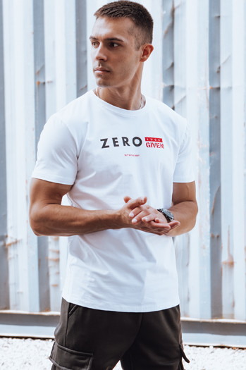 Moška majica s potiskom Barva Bela DSTREET RX5607