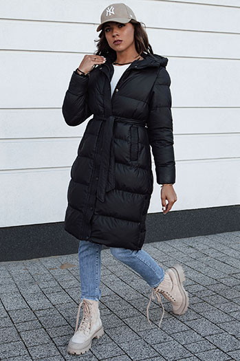 Ženski plašč FROSTWEAR black Dstreet TY4355