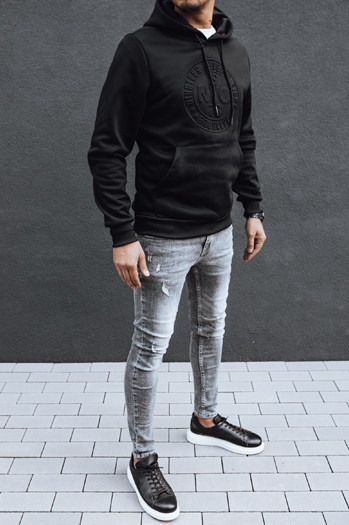 Moška kapuca črna Dstreet BX5787
