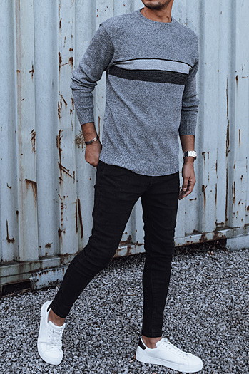 Moški bež pulover Dstreet WX2211