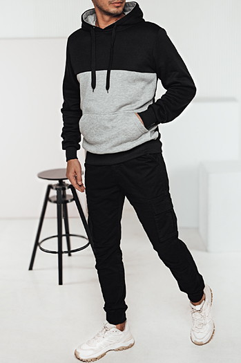 Moška kapuca črna Dstreet BX5836