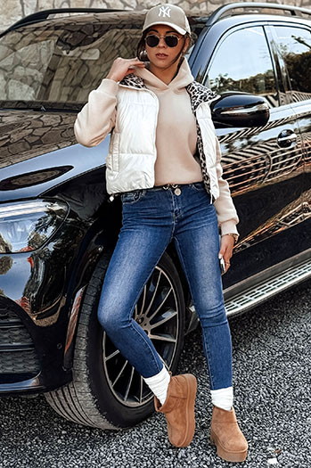 Ženske hlače JEANLIFE iz džinsa modre Dstreet UY2195