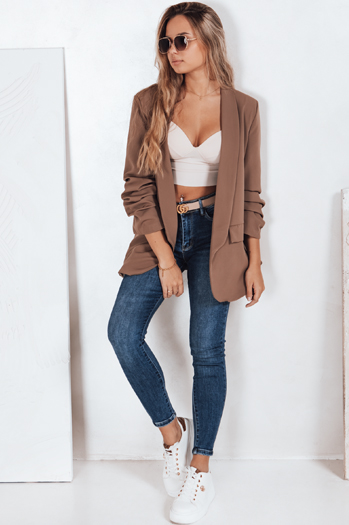 Ženske jeans hlače SLIMZOME blue Dstreet UY2196