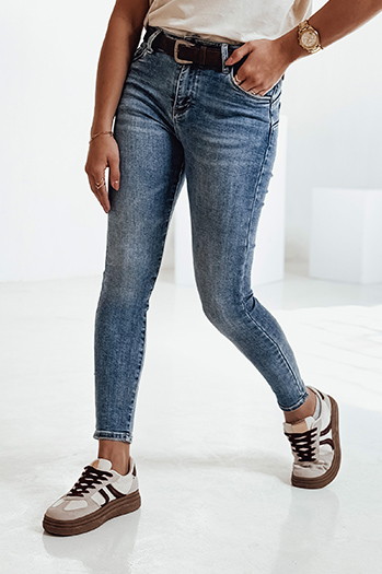 Ženske jeans hlače JEANSETTA blue Dstreet UY2202