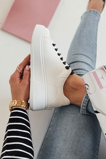 Ženske superge UNISTEP white Dstreet ZY0528