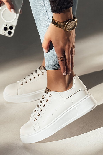 Ženske superge UNISTEP white Dstreet ZY0529