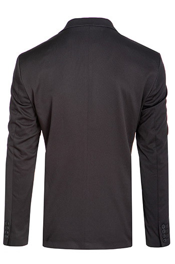 Moški enonadstropni blazer črne barve Dstreet MX0629