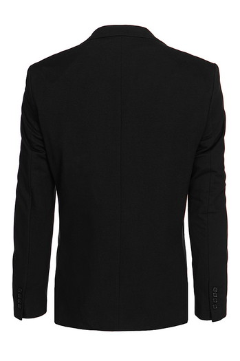Moški enonadstropni blazer črne barve Dstreet MX0631