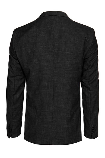 Moški enonadstropni blazer črne barve Dstreet MX0638