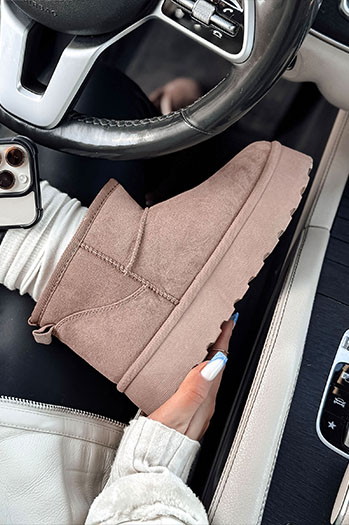 Ženski snežni škornji BRINETTO khaki Dstreet ZY0568