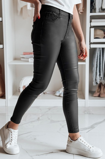 BLACKVIBE ženske hlače črne Dstreet UY2253