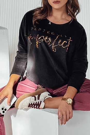 Ženska bluza PERFSTYLE black Dstreet RY2666