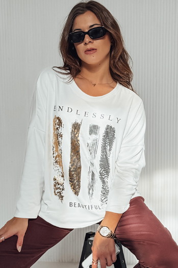 Ženska bluza MODEZINE white Dstreet RY2689