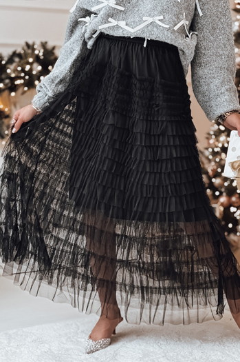 PASTELLA maksi krilo črno Dstreet CY0472