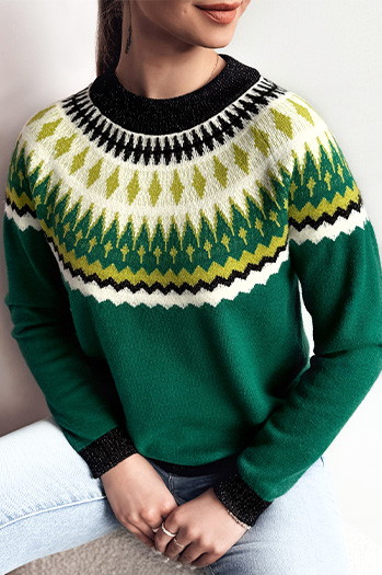 Ženski pulover RUBY GLOW green Dstreet MY2377