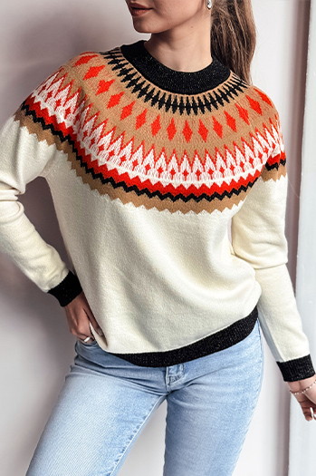 Ženski pulover RUBY GLOW beige Dstreet MY2378