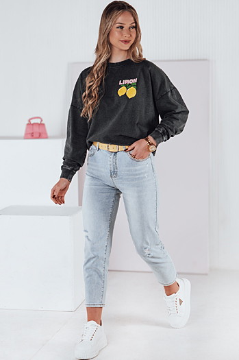 Ženske hlače iz džinsa mom fit JEANMOMENT Dstreet UY2358