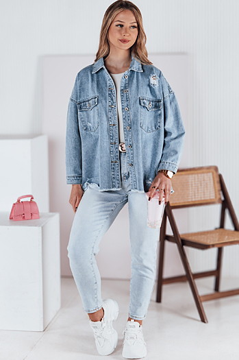 Ženske hlače iz džinsa SLIMLOVE Dstreet UY2346