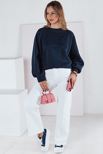 Ženske jeans hlače LUXEFLOW white Dstreet UY2365