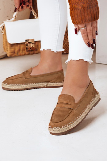 Ženski mokasini JUDANA camel Dstreet ZY0639