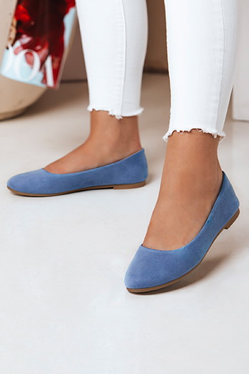 Ženske balerinke MINIMALL blue Dstreet ZY0671