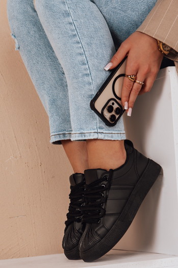 Ženske športne superge SNEAKI black Dstreet ZY0823