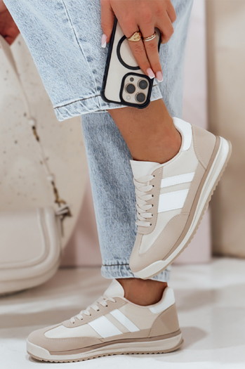 Ženske športne superge RAVIOS beige Dstreet ZY0829