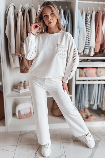 Ženska bluza LUXEEN ecru Dstreet RY2793