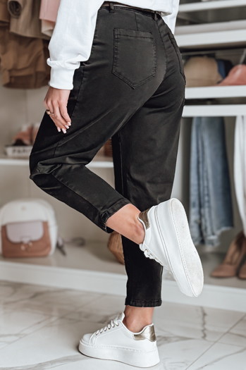 Ženske hlače CHINOSKA hlače black Dstreet UY2560