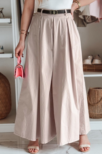 FLOWES rožnato črtasto krilo-hlačnice Dstreet UY2590