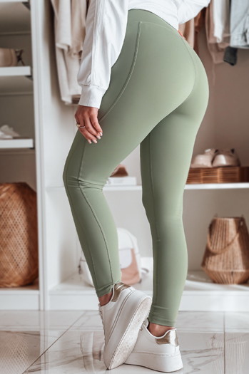 Ženske športne gamaše FITTATO green Dstreet UY2603