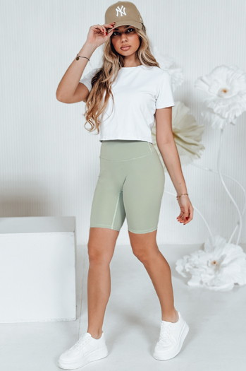 Ženske kratke hlače LOVIFIT mint Dstreet SY0430